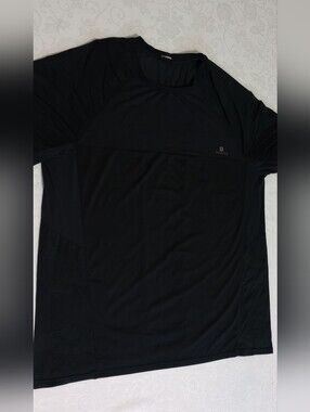 Men's Black Performance Training Shirt
